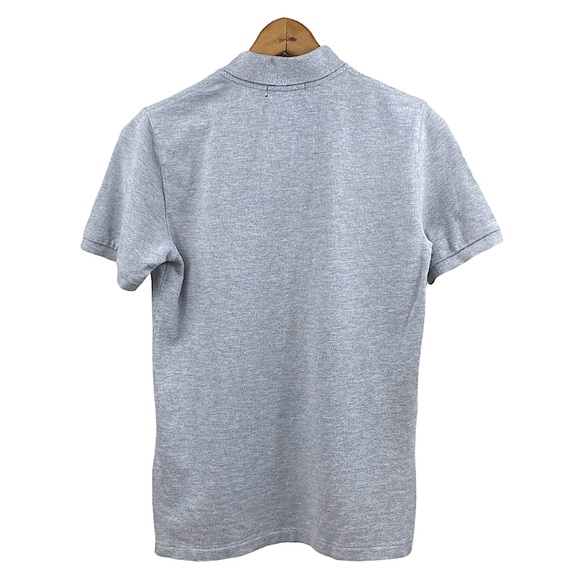 POLO Ralph Lauren Classic Cotton Mesh Polo Shirt Pony SS Heather Grey M 10-12 - Picture 8 of 15